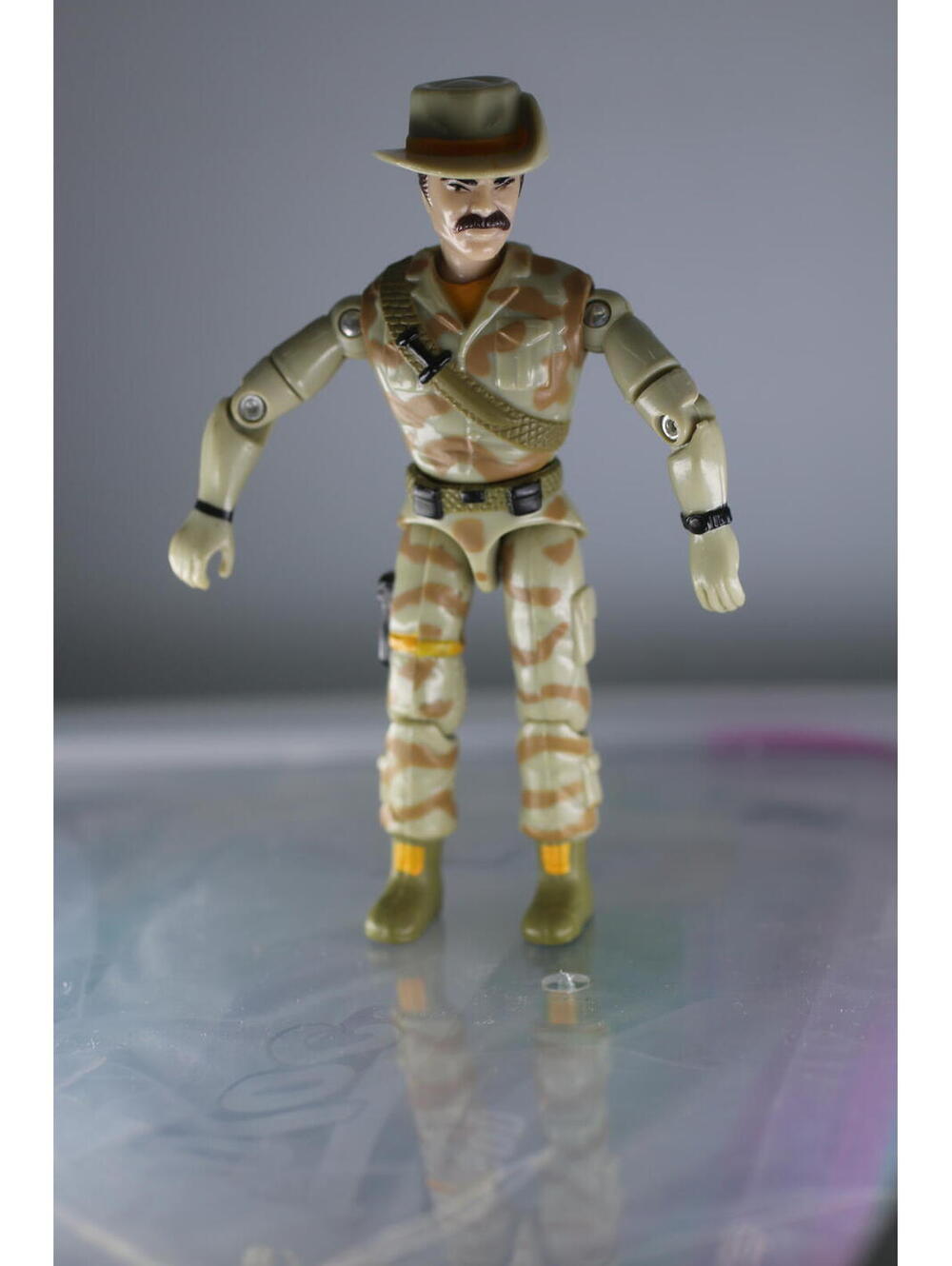 The Corps Boomerang Billie Camo 3.75" Tall Lanard 1986 Vintage Action Figure